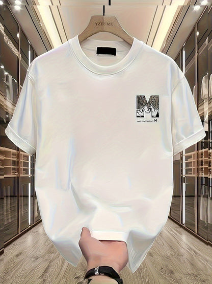 Men's 100% Cotton Mountain Graphic T-Shirt – Urban Style