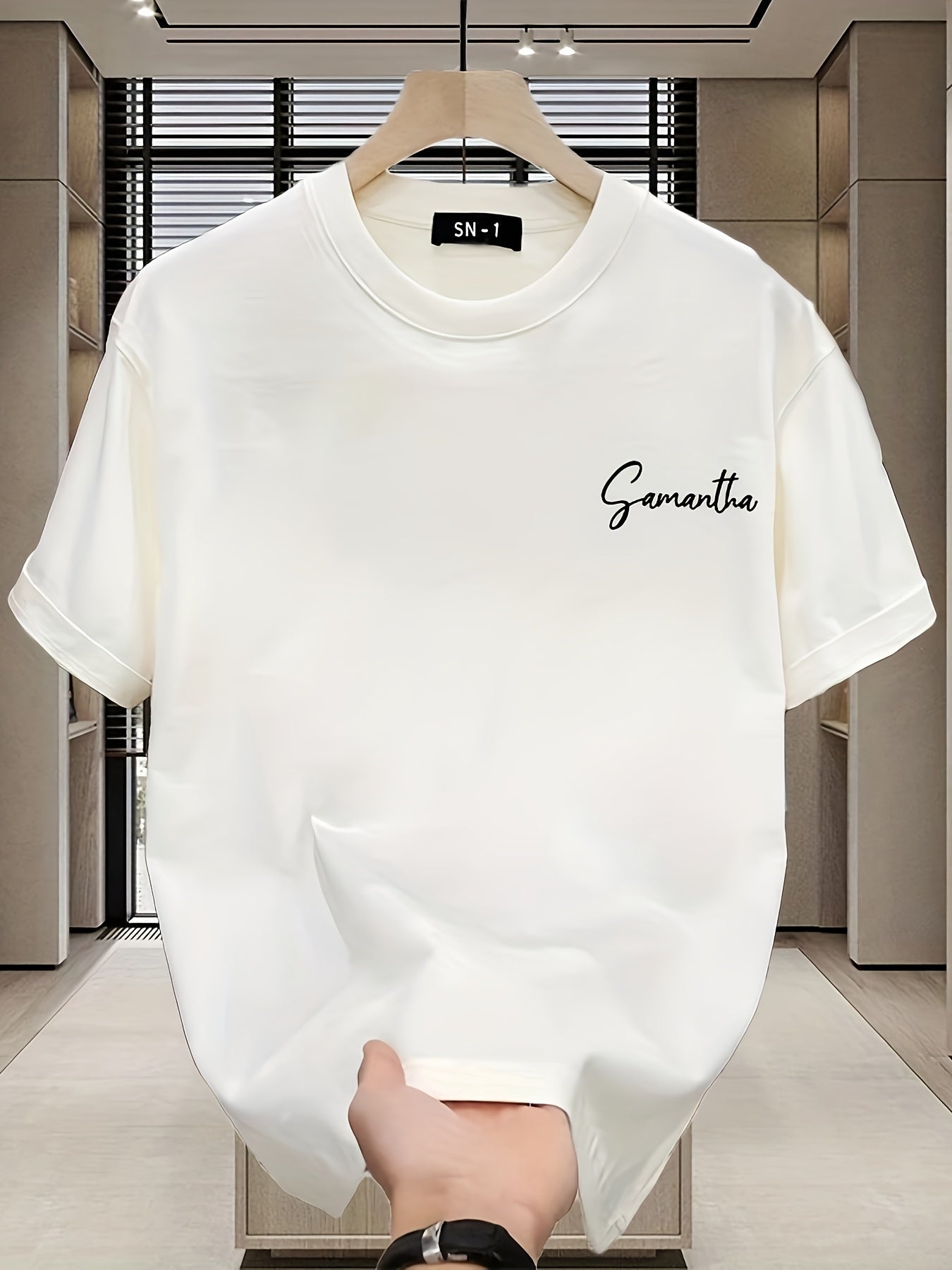 Men’s Heavyweight 100% Cotton T-Shirt – Feather Graphic | Regular Fit | Soft, Comfortable Summer Tee