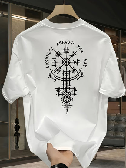 Men's Heavyweight 100% Cotton Viking T-Shirt – Oversized Fit