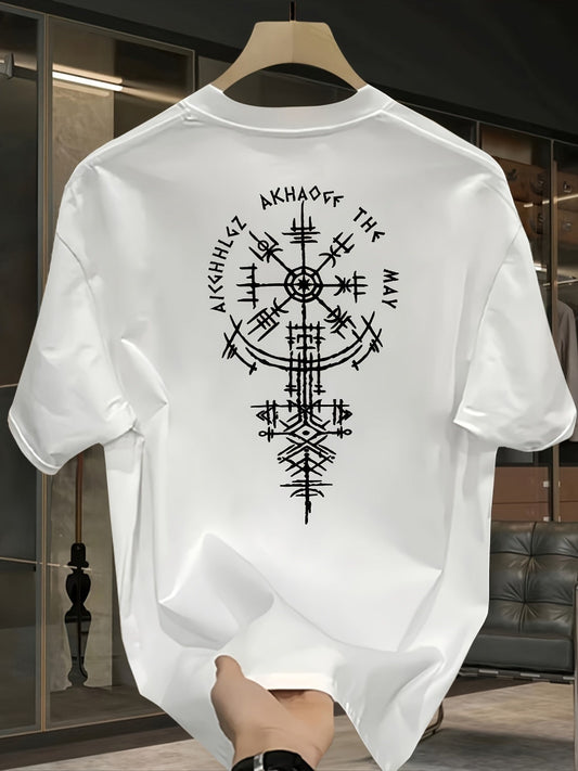 Men's Heavyweight 100% Cotton Viking T-Shirt – Oversized Fit
