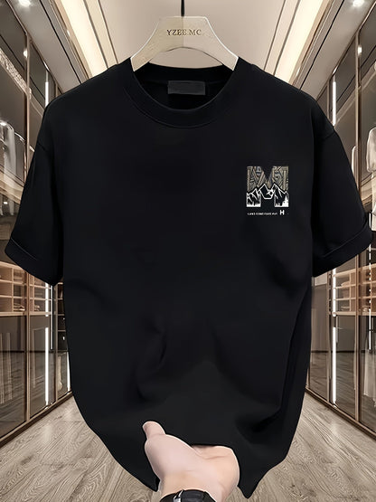 Men's 100% Cotton Mountain Graphic T-Shirt – Urban Style