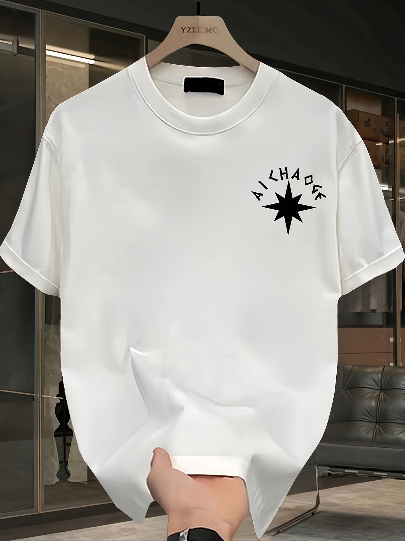 Men's Heavyweight 100% Cotton Viking T-Shirt – Oversized Fit