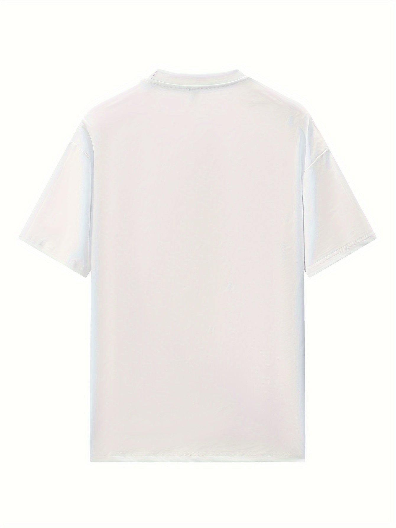 Women's White Autumn Graphic T-Shirt - Loose Fit Non-Stretch Blouse, Everyday Casual Tops for Fall & Transitional Seasons, Machine Washable Everyday Shirt, Seasonal Fashion, Round Neck Tee, Breathable Fabric, Printed Blouse,