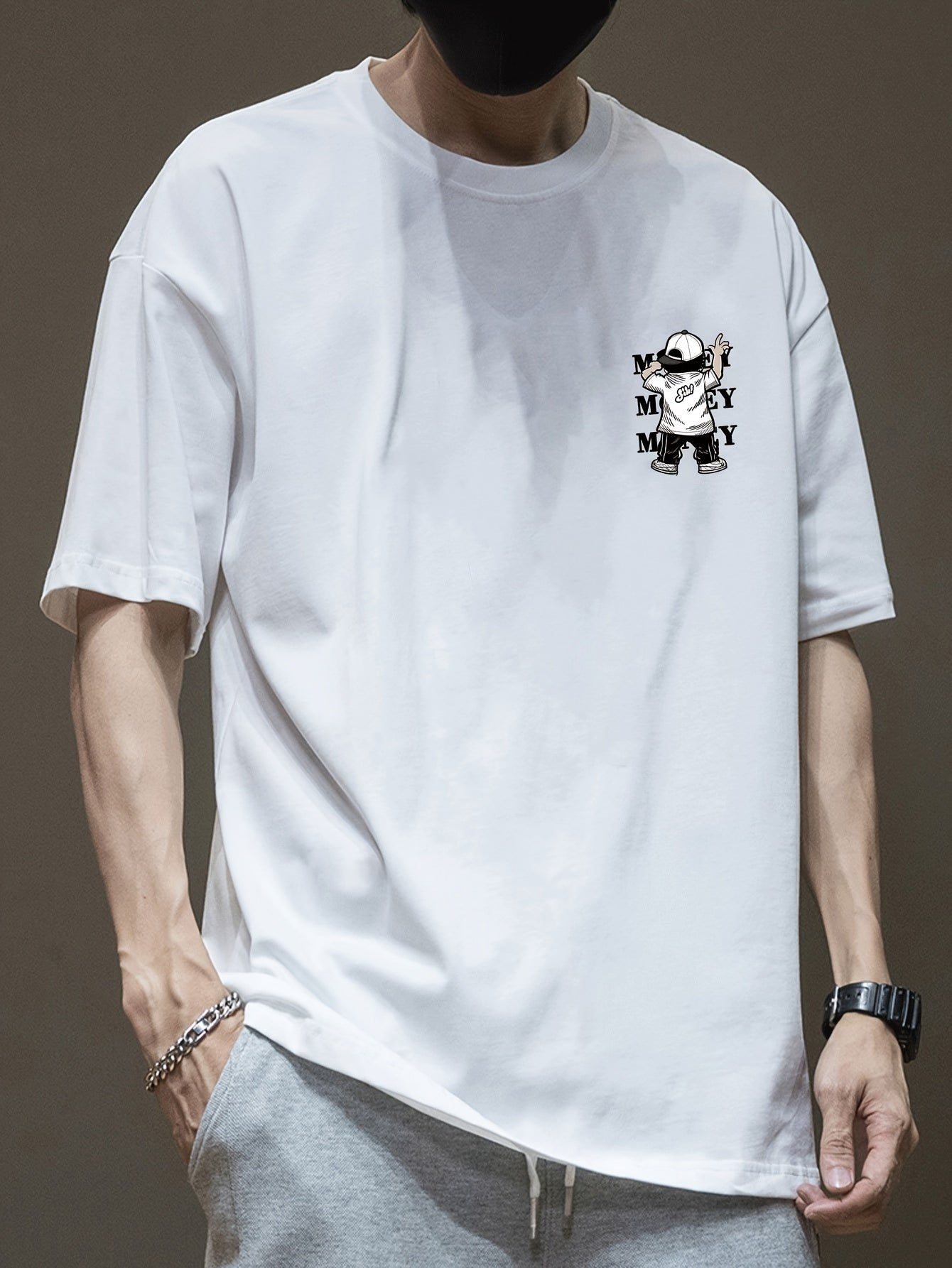 Money Boy Graphic Print T-shirt