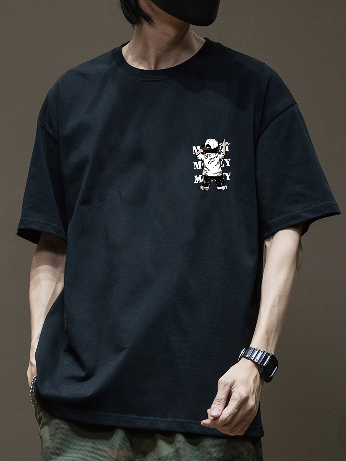 Money Boy Graphic Print T-shirt