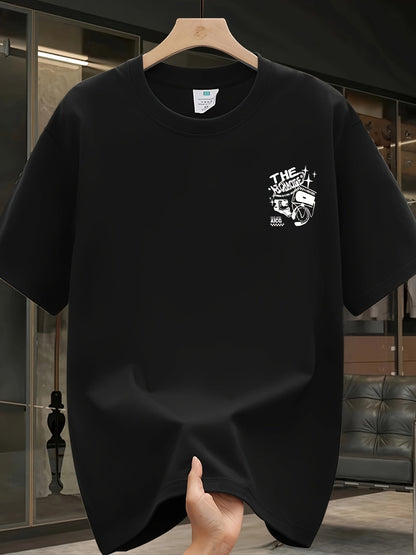 Men’s Heavyweight Oversized T-Shirt – “THE REGENERATION” Graphic Print