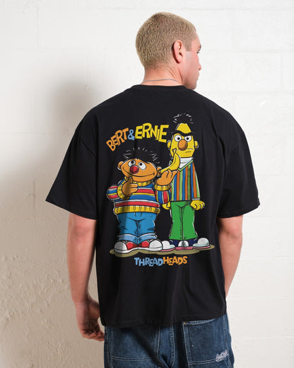 Bert And Ernie Driving Me Bananas Oversized Tee