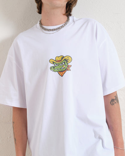 Yee Haw Crocodile Oversized Tee