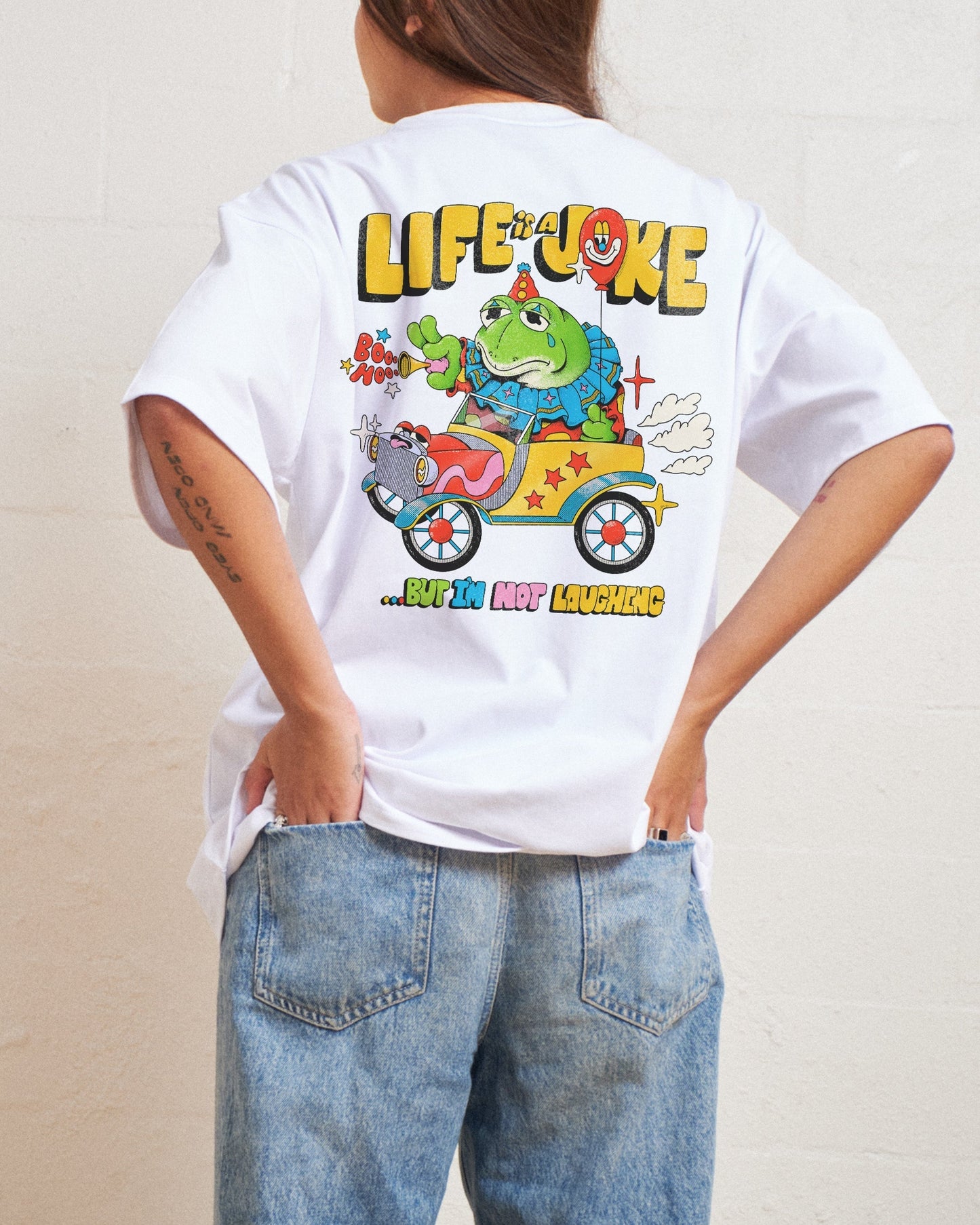 Life is a Joke Oversized Tee