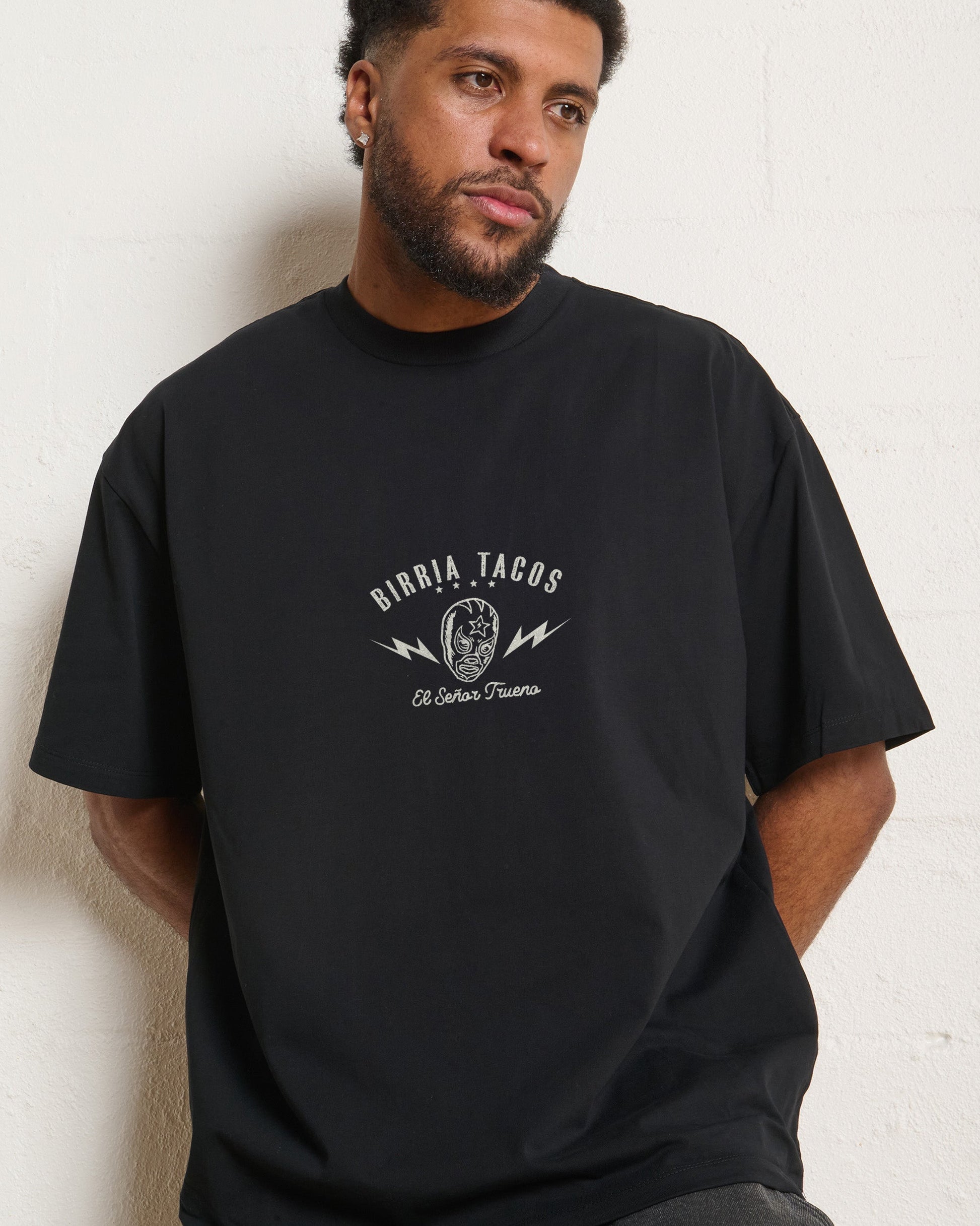 Birria Tacos El Senor Trueno Oversized Tee