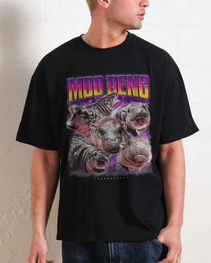 Moo Deng Oversized Tee
