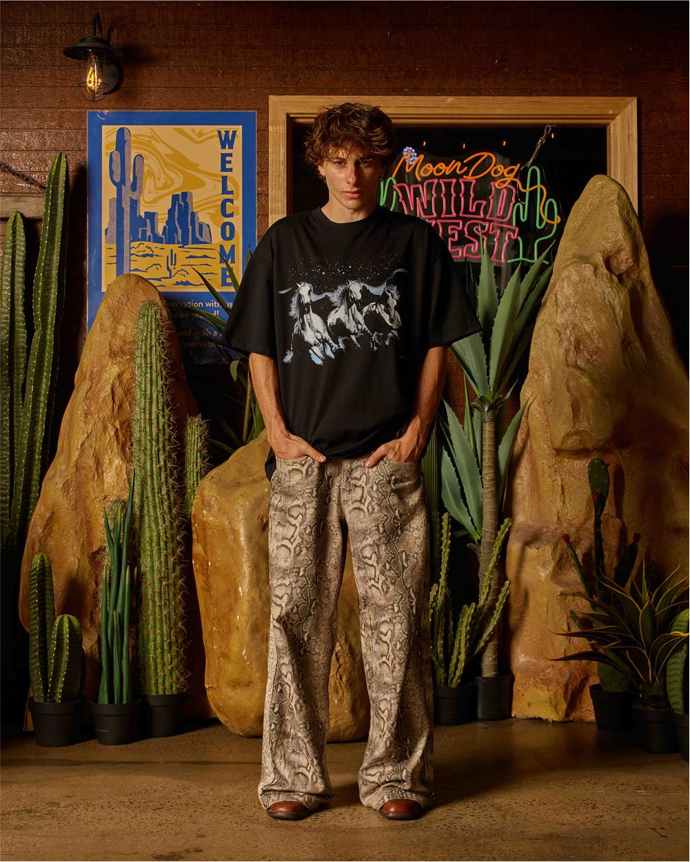 Midnight Rider Oversized Tee