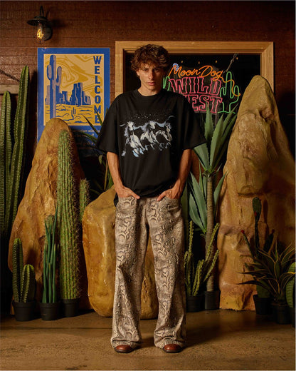 Midnight Rider Oversized Tee