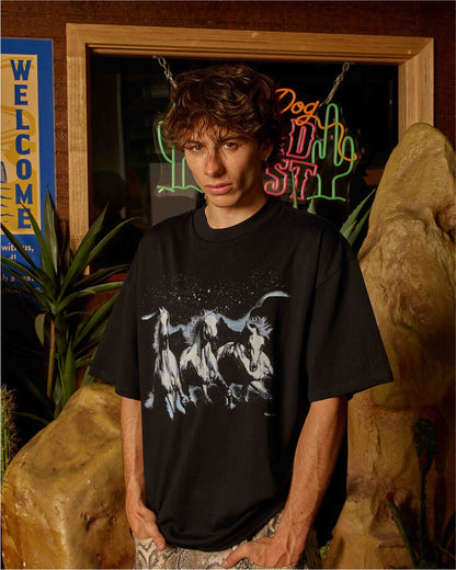Midnight Rider Oversized Tee