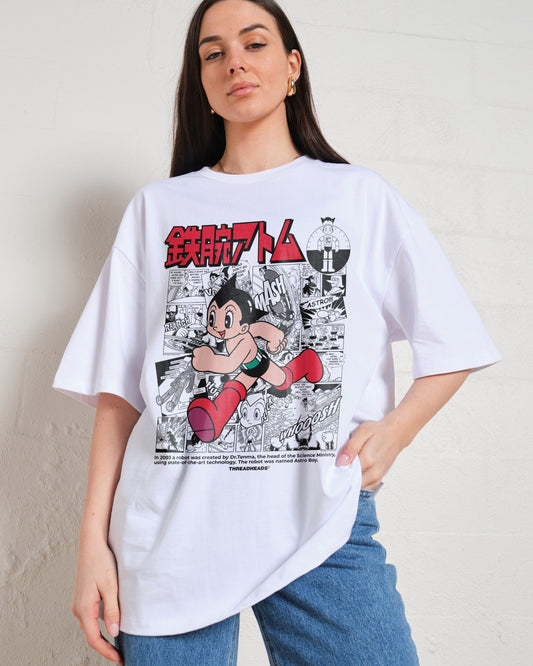 Manga Story Astro Boy Oversized Tee
