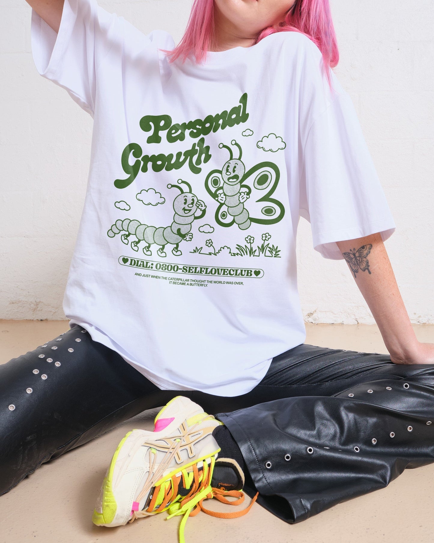 Personal Growth Oversized Tee