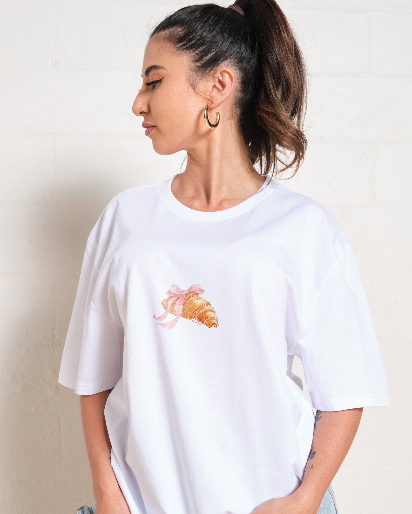 Croissant Oversized Tee