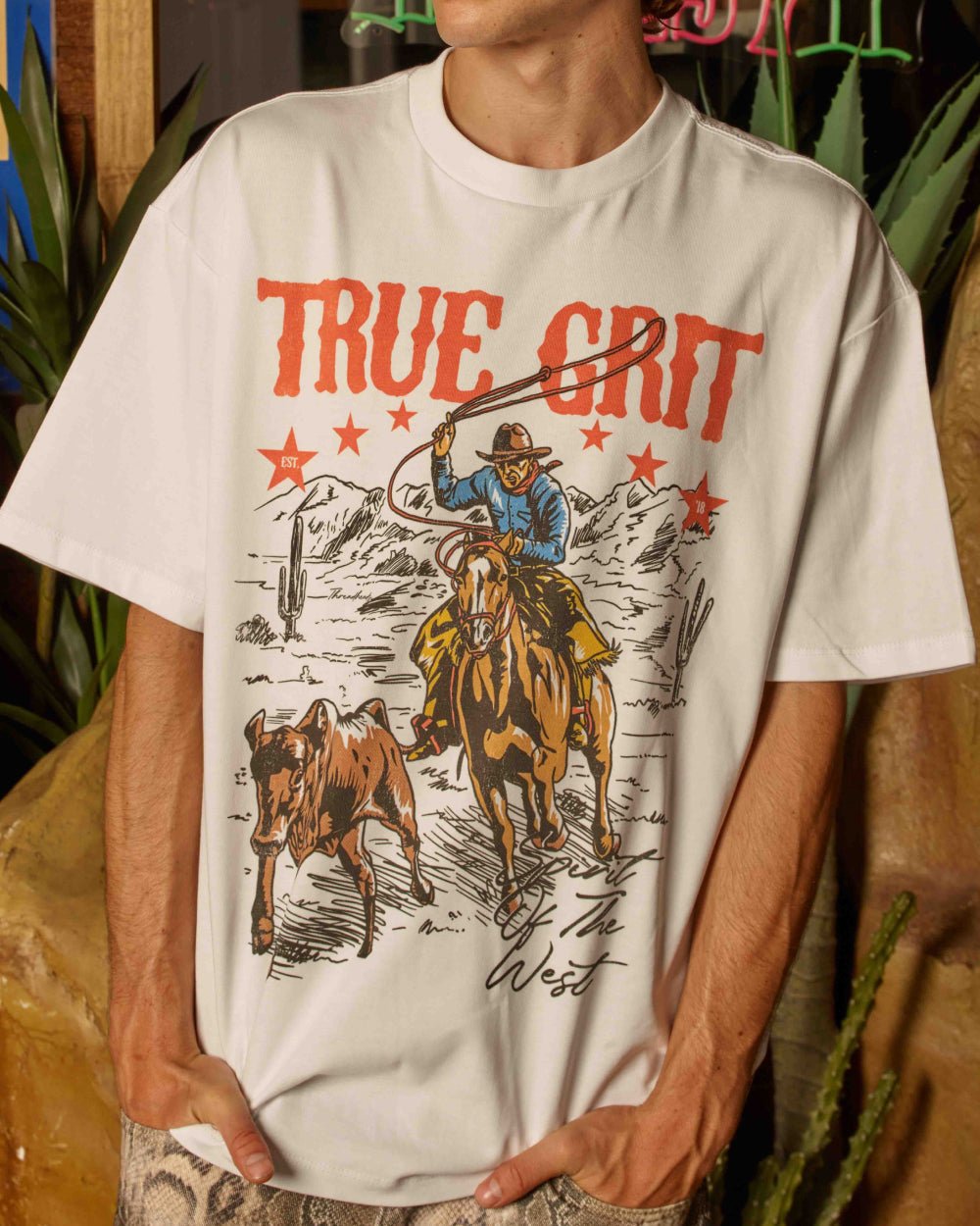 True Grit Oversized Tee