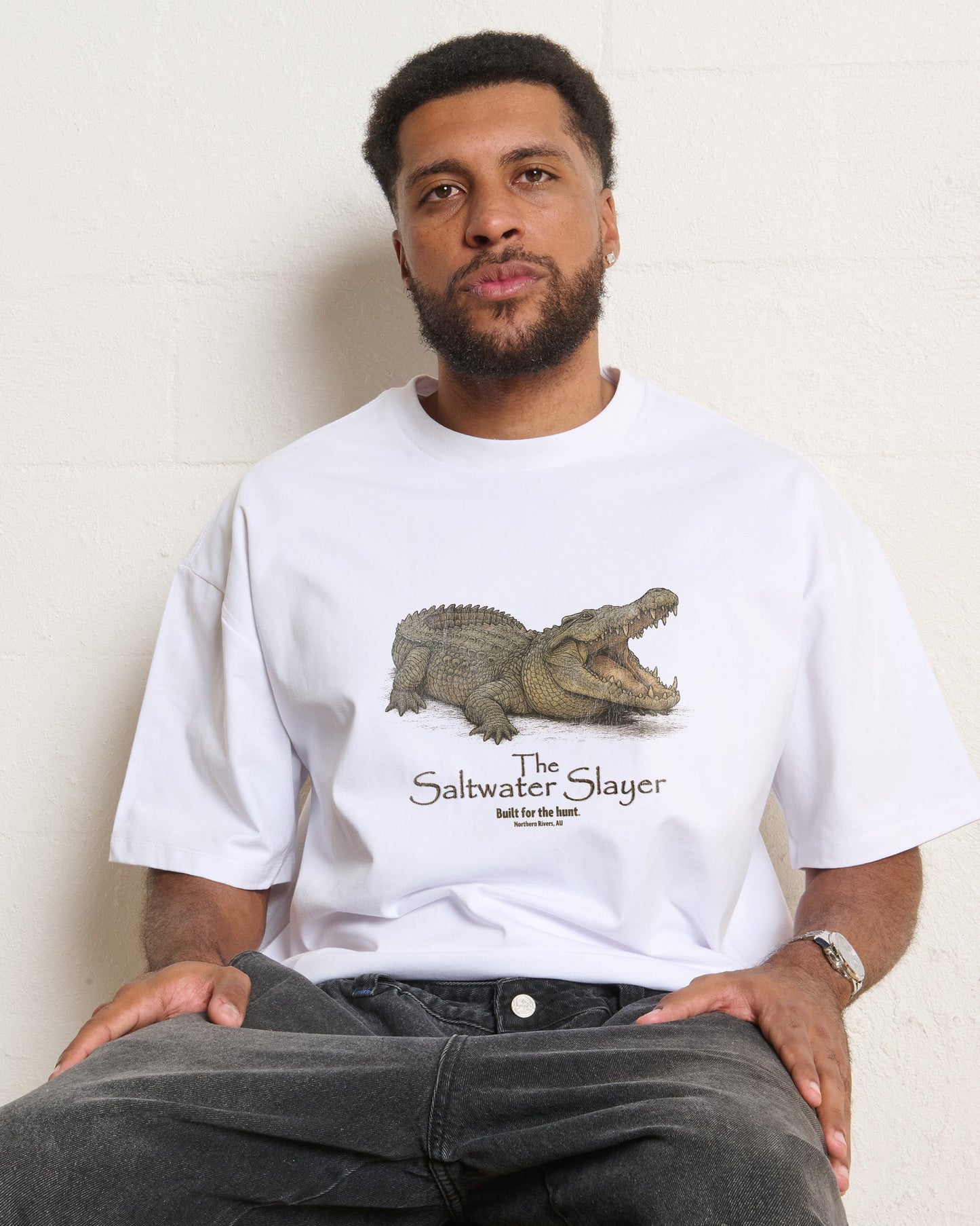 Saltwater Slayer Oversized Tee