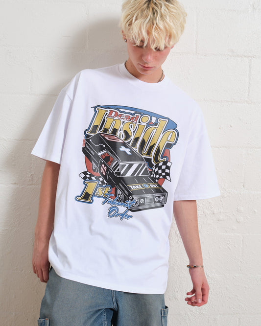 Dead Inside Hearse Oversized Tee