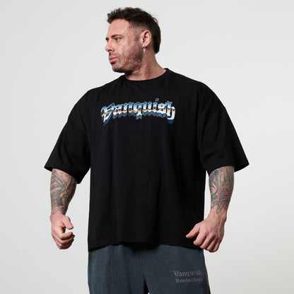 Vanquish Olympus Black Poseidon Oversized Boxy T Shirt